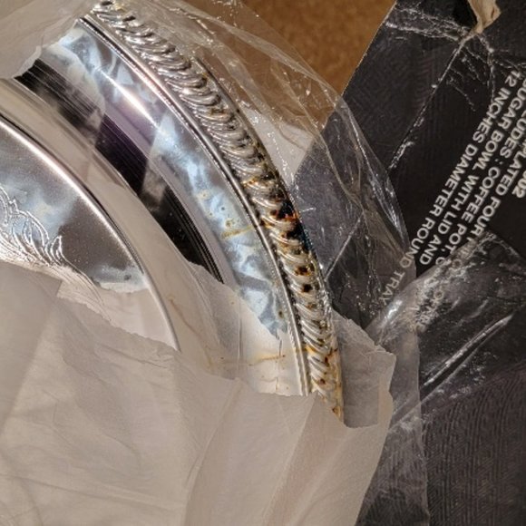 Vintage William Rogers Silver Plated Coffee Teapot Set - Picture 5 of 6